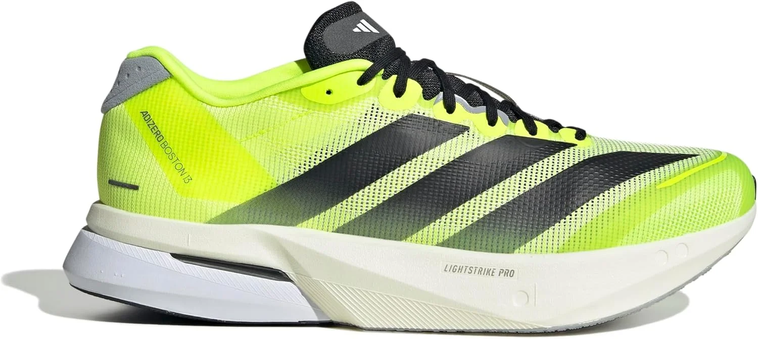 کفش های دویدن آدیداس Adizero Boston 13 مردانه - لیمویی