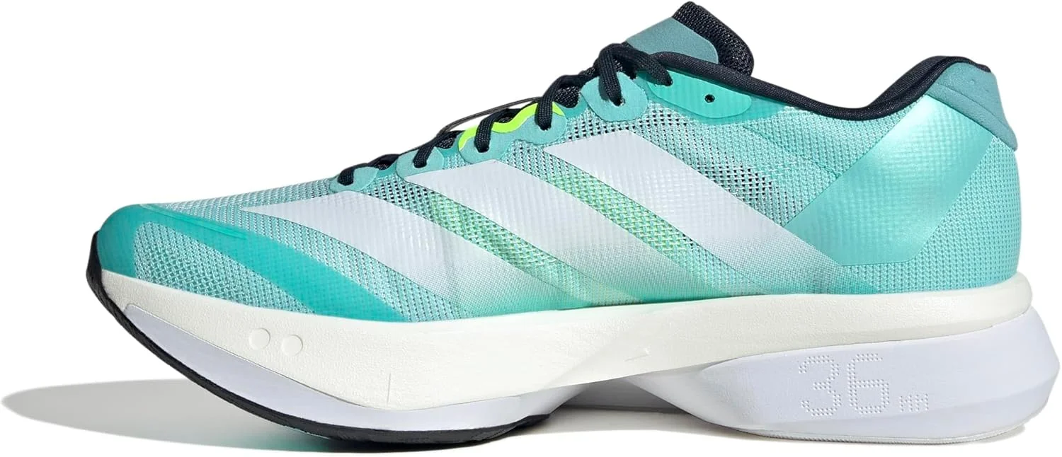 کفش های دویدن آدیداس Adizero Boston 13 مردانه، آبی فلاش، سایز 8.5 انگلستان