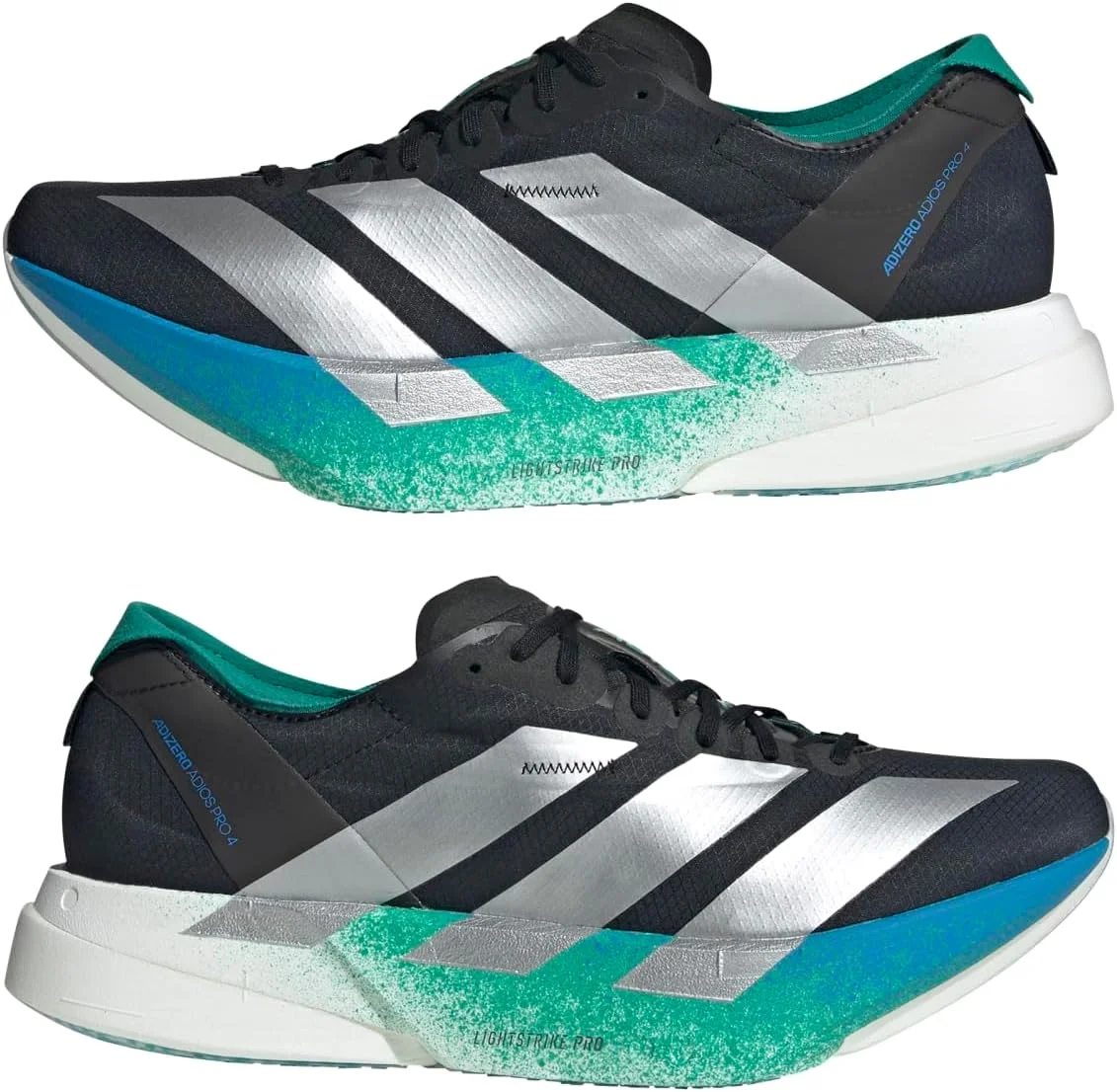 کفش دویدن مردانه آدیداس مدل Adizero Adios Pro 4 M فیروزه ای