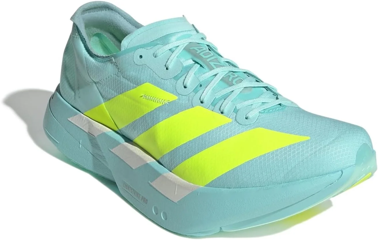 کفش مردانه آدیداس مدل Adizero Adios Pro 4 مناسب دویدن در جاده - آبی فلاش سایز 11 انگلستان