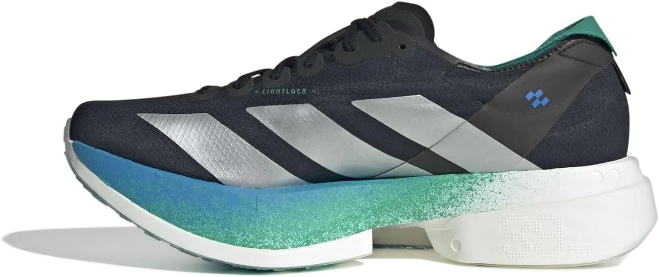 کفش مردانه آدیداس مدل Adizero Adios Pro 4 مناسب دویدن در جاده - مشکی/نقره ای سایز 8 انگلستان