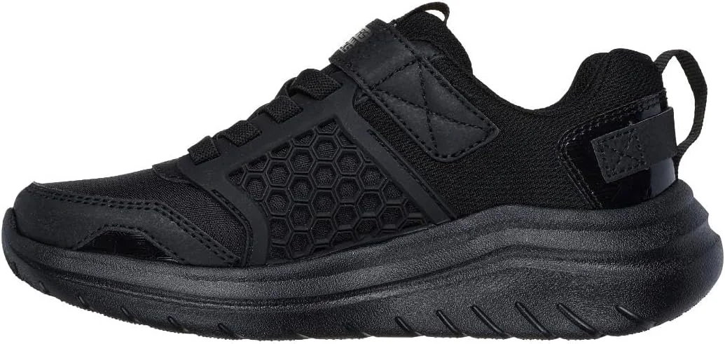 کفش پسرانه Skechers ULTRA FLEX 4K، سرمه ای قرمز، سایز 28 اروپا
