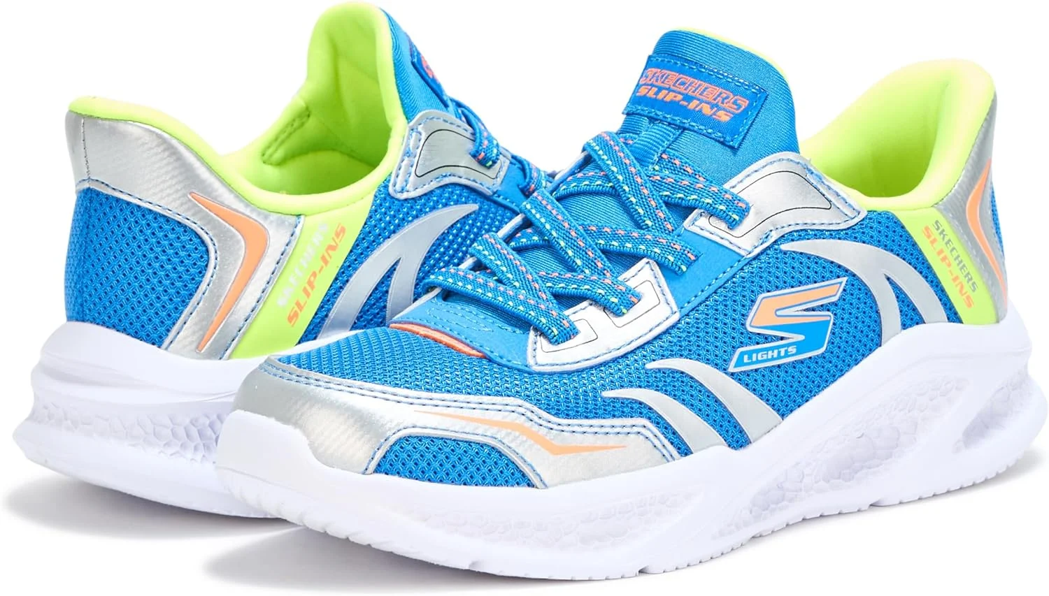 کفش ورزشی پسرانه اسکیچرز مدل Meteor-Lights-Brisk