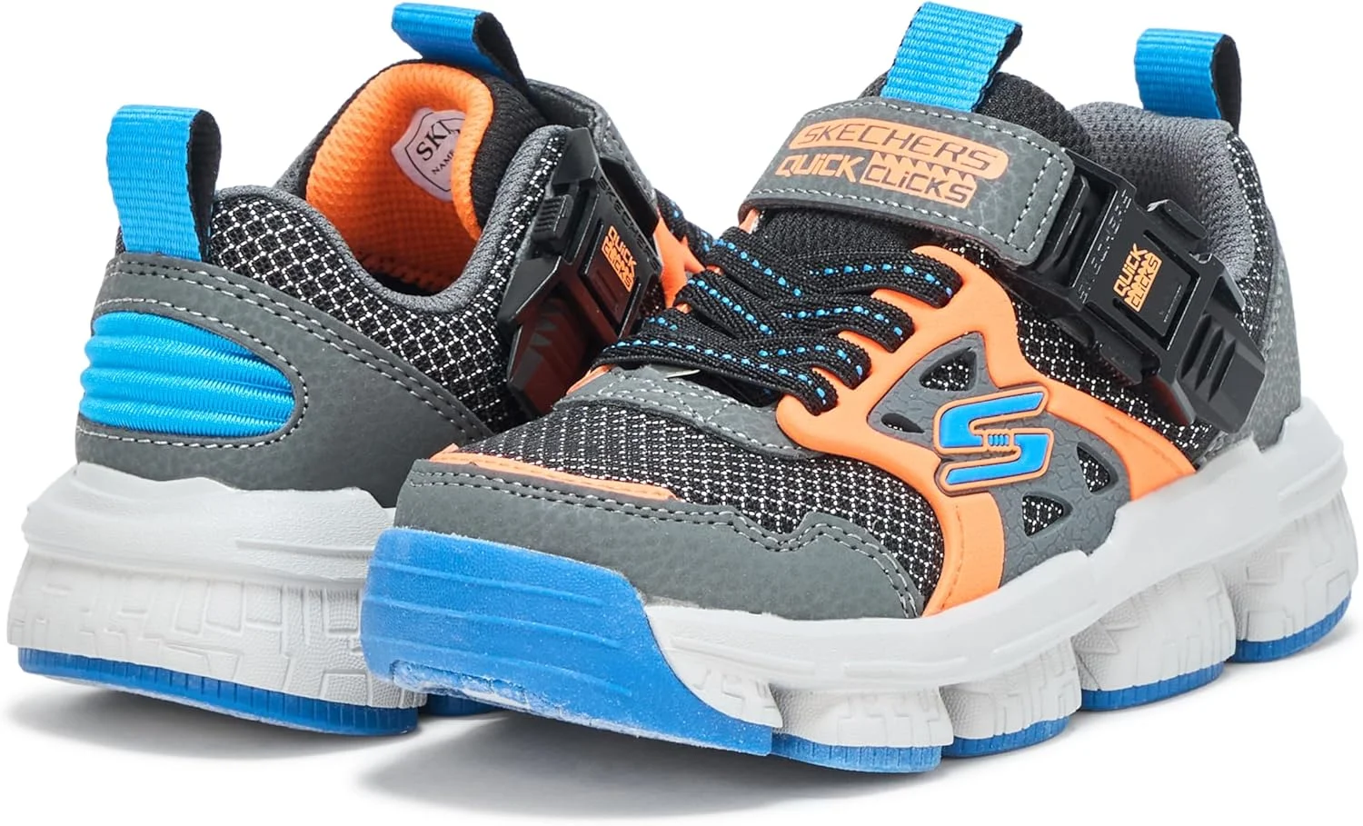 کفش پسرانه اسکیچرز مدل LUNNIX، مشکی قرمز، سایز 30 اروپا کفش پسرانه اسکیچرز مدل LUNNIX، مشکی قرمز، سایز 30 اروپا