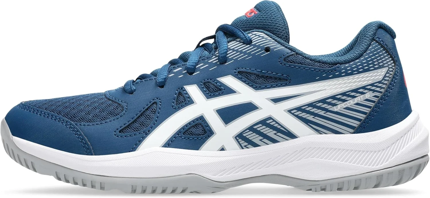 کفش ورزشی داخل سالن پسرانه آسیکس مدل UPCOURT 6 GS کفش ورزشی داخل سالن پسرانه آسیکس مدل UPCOURT 6 GS