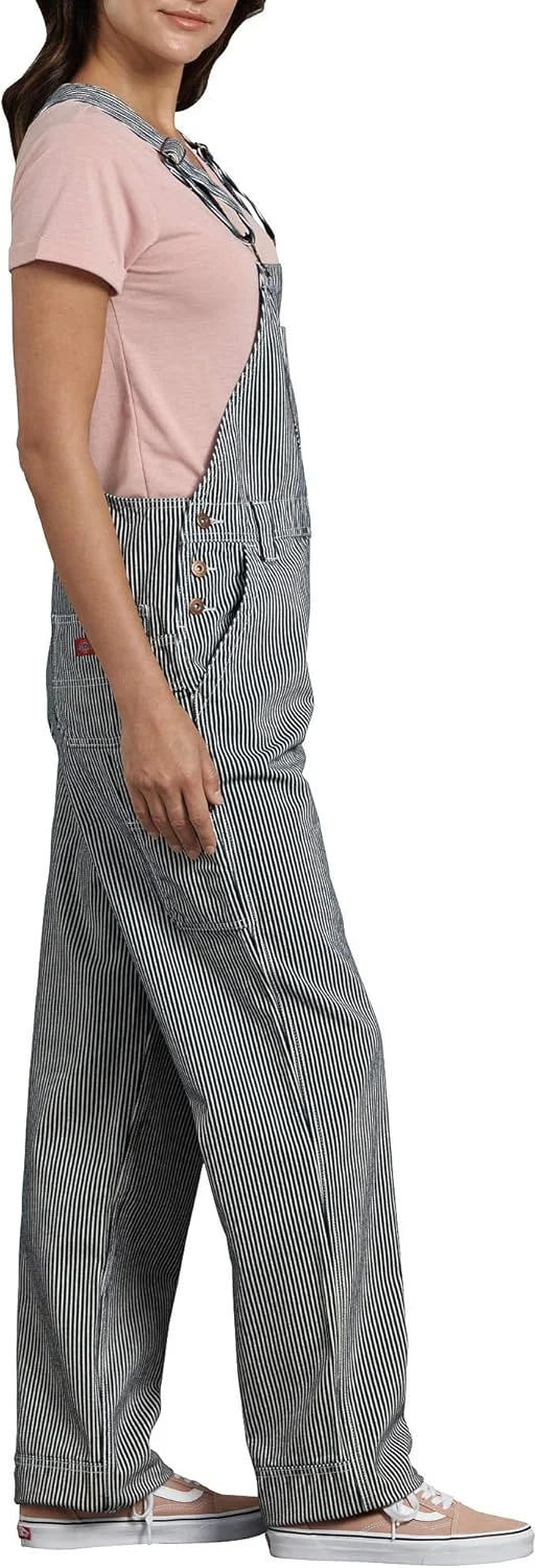 بیلرسوت جین زنانه Dickies، ساخته شده از ۱۰۰% جین پنبه‌ای با محافظ ساییدگی