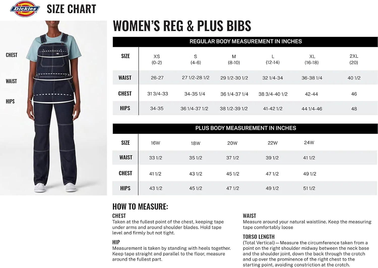 سرهمی/لباس کار زنانه Dickies، مشکی