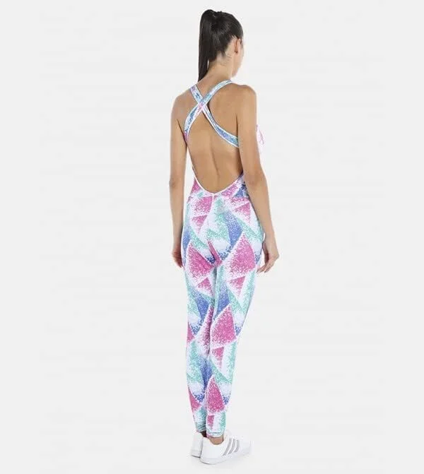 سرهمی ورزشی زنانه با طرح چاپی چندگانه - سایز L