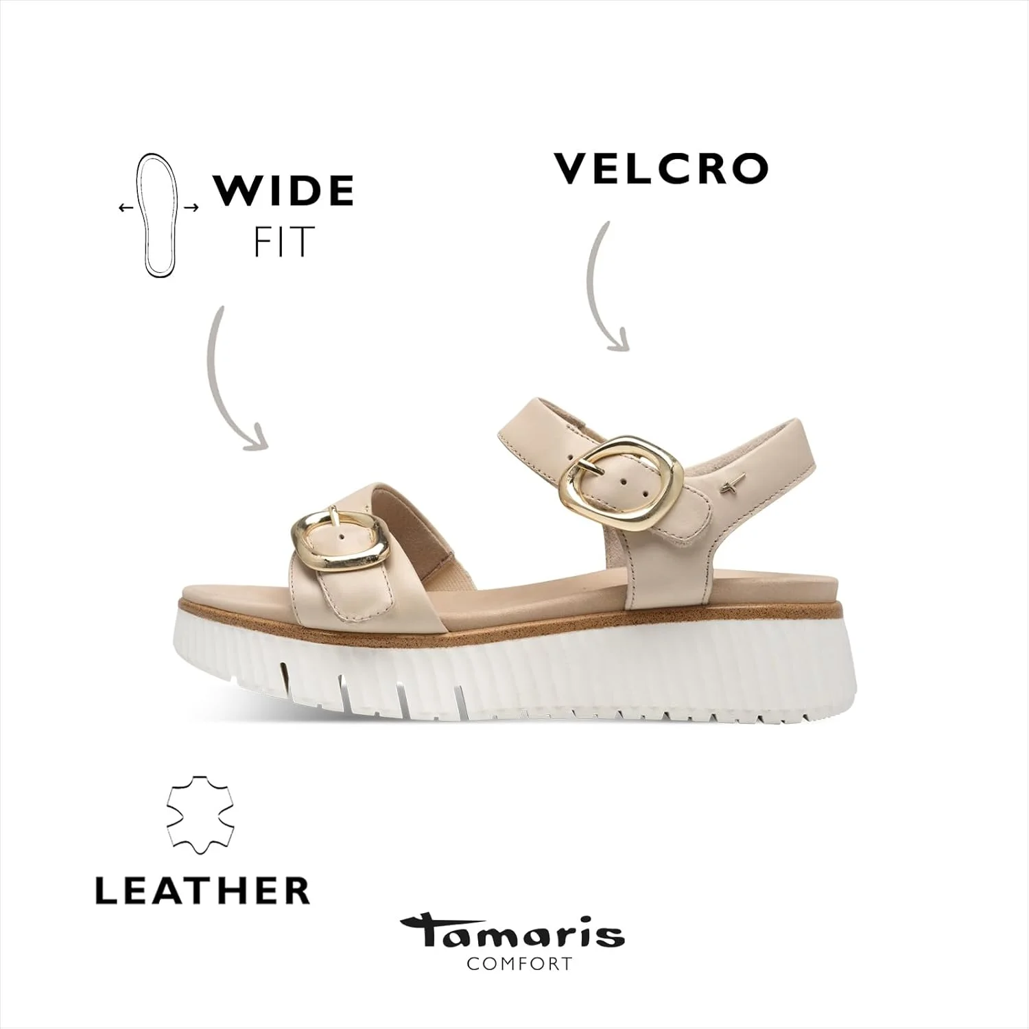 صندل زنانه تاماریس Comfort 8-88721-44