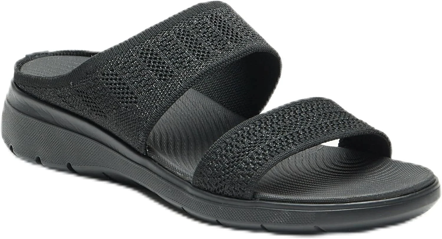 صندل های روفرشی زنانه بافت دار Flora Bella از Shoexpress صندل های روفرشی زنانه بافت دار Flora Bella از Shoexpress