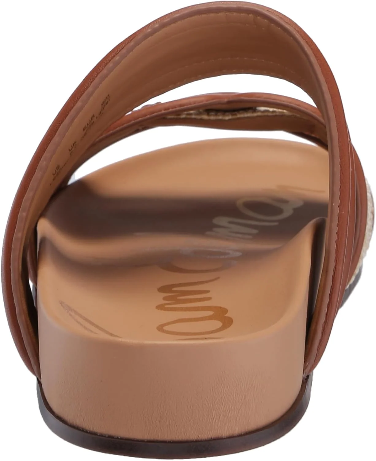 صندل روفرشی زنانه سم ادرلمن مدل Rowan، رنگ طبیعی تیره/کنیاک غنی، سایز 38