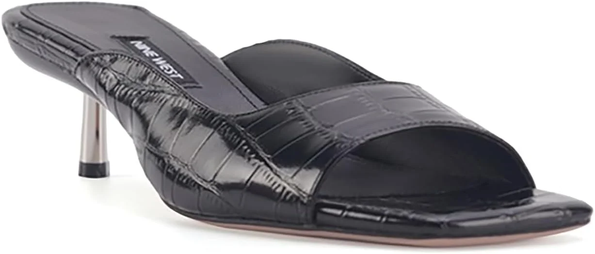 صندل پاشنه بلند زنانه ناین وست مدل Barra