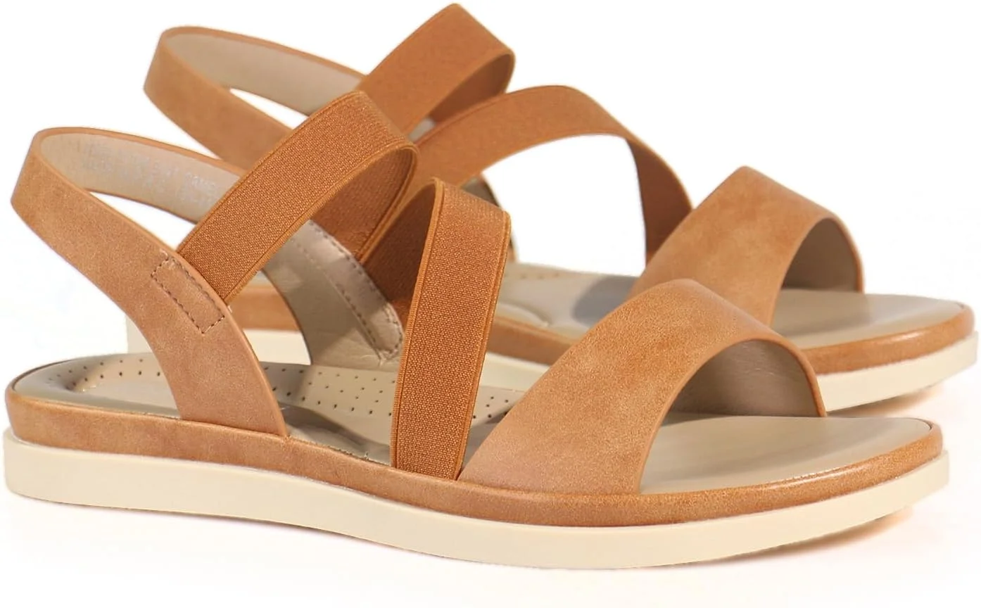 صندل های تخت زنانه مونامی - صندل های غیر رسمی انگشتی باز زنانه، صندل های تابستانی سبک و راحت برای دختران و بانوان، بند های نرم و کفی بالشتکی برای ساحل، مسافرت و استفاده روزمره صندل های تخت زنانه مونامی - صندل های غیر رسمی انگشتی باز زنانه، صندل های تابستانی سبک و راحت برای دختران و بانوان، بند های نرم و کفی بالشتکی برای ساحل، مسافرت و استفاده روزمره