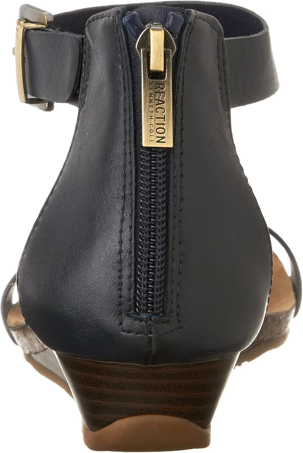 صندل لژدار زنانه مدل GAL از Kenneth Cole Reaction، سرمه ای، سایز 38 عرض پهن