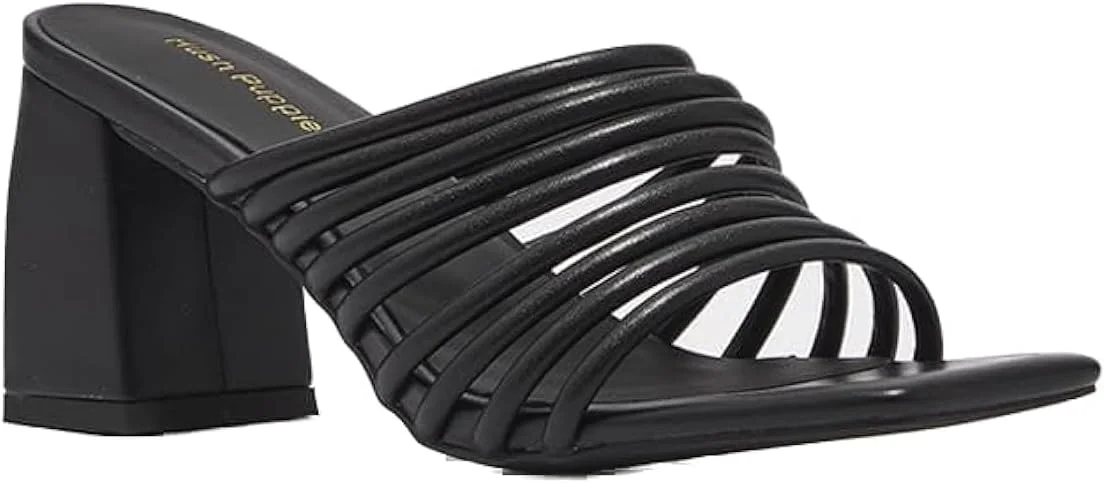 صندل پاشنه دار چرمی زنانه HUSHPUPPIES مدل Hpw9988-001