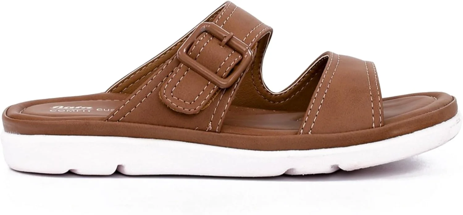 صندل های تخت دو بندی راحت زنانه Bata Comfit