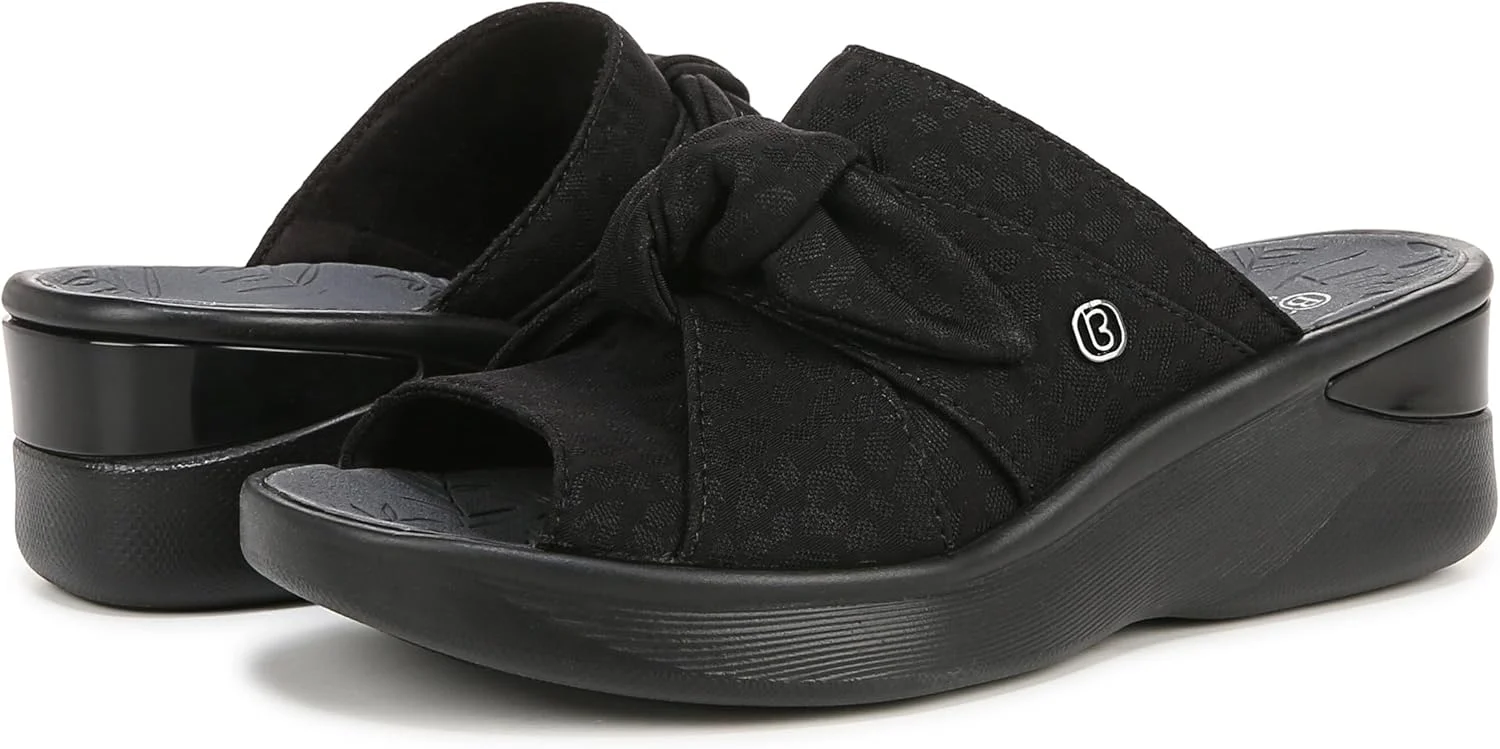 صندل زنانه BZees مدل Smile Slingbacks، مشکی، سایز 36 اروپا صندل زنانه BZees مدل Smile Slingbacks، مشکی، سایز 36 اروپا