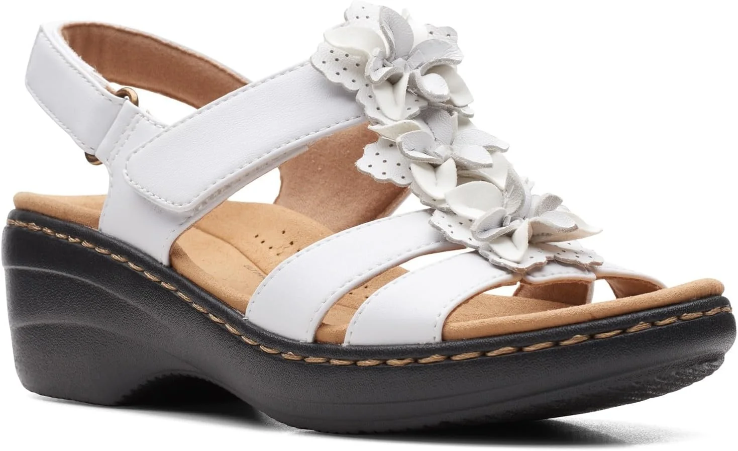 صندل پاشنه دار زنانه کلارکس مدل مرلیا شریل