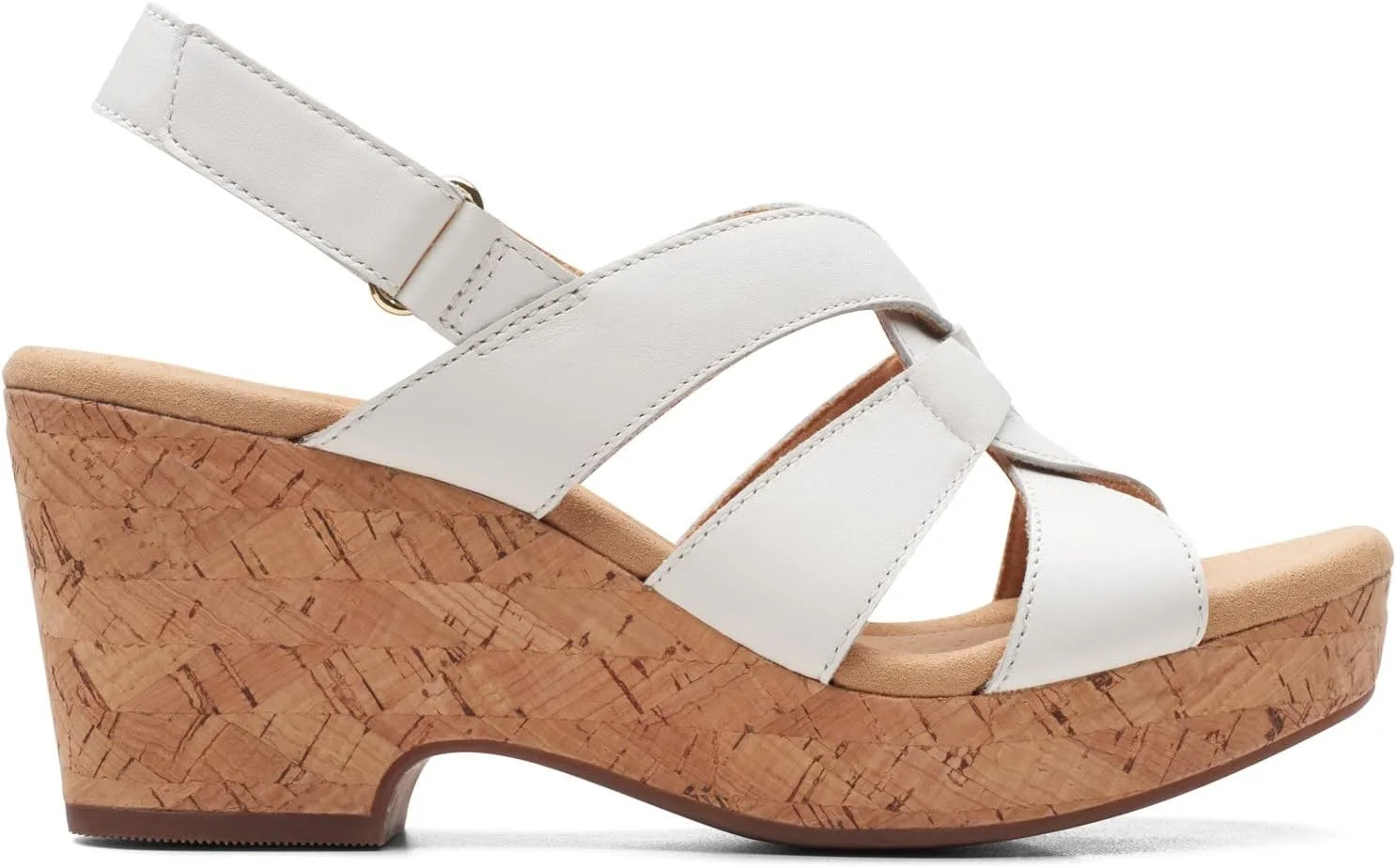 صندل لژدار زنانه کلارکس مدل ژیزل بیچ