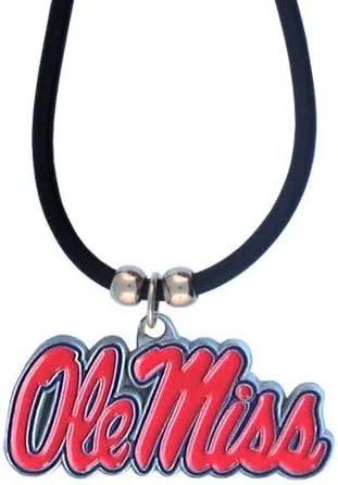 گردنبند طنابی لاستیکی طرح تیم دانشگاهی اوله میس ریبلز