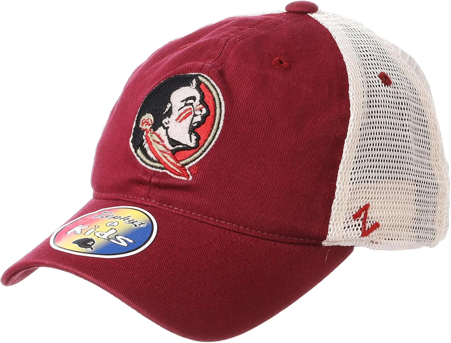 کلاه قابل تنظیم دانشگاه ایالتی فلوریدا سمینولز، رنگ تیمی، زرشکی، قابل تنظیم