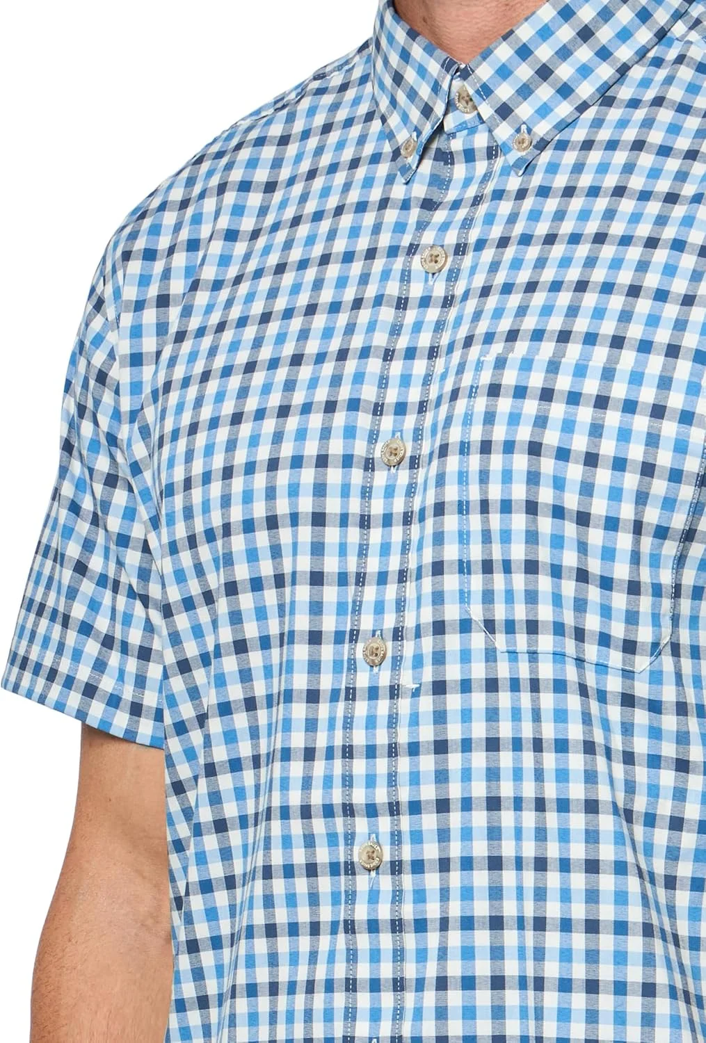 پیراهن آستین کوتاه مردانه ادی باور مدل Voyager Flex