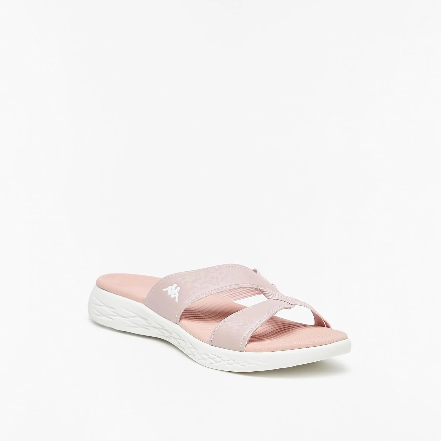 صندل روفرشی زنانه Kappa با بند ضربدری صورتی، سایز 37 اروپا