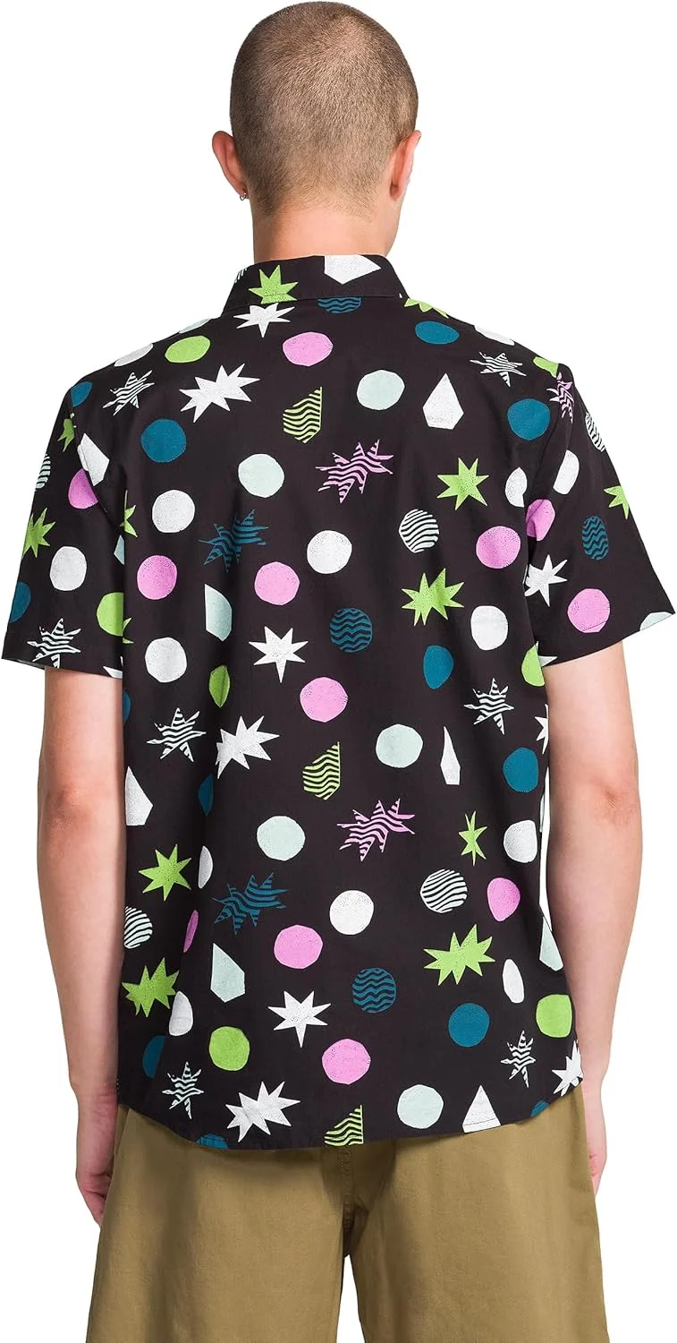 پیراهن آستین کوتاه دکمه دار مردانه ولکام