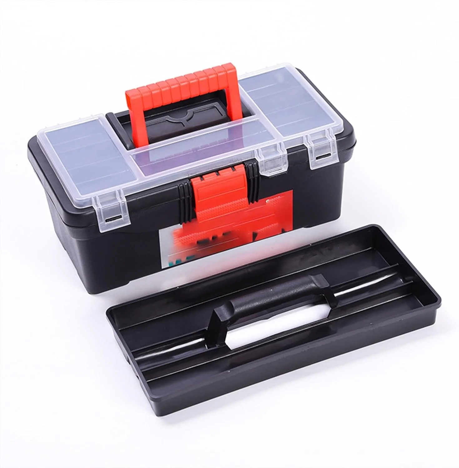 جعبه ابزار ماهیگیری THE WHITE SHOP - جعبه ابزار قابل حمل، پلاستیکی