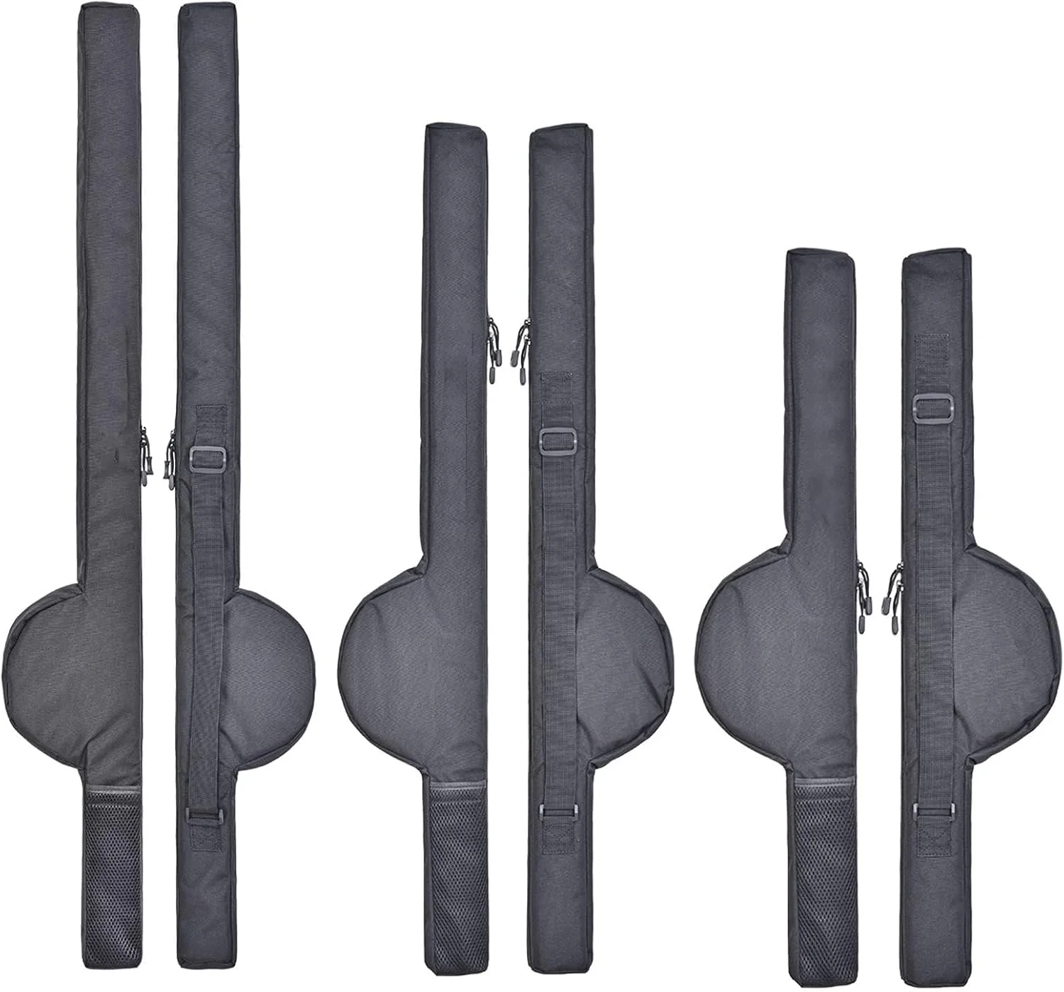 کیف حمل چوب ماهیگیری تاشو، کیف محافظ وسایل ماهیگیری، کیف چوب ماهیگیری چرخشی، طراحی ویژه برای چوب های ماهیگیری با قرقره (سایز: 106)