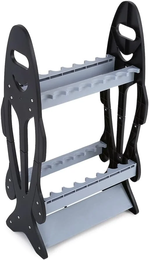 پایه نگهدارنده چوب ماهیگیری TAYGUM، با طراحی نفیس برای 16 چوب ماهیگیری