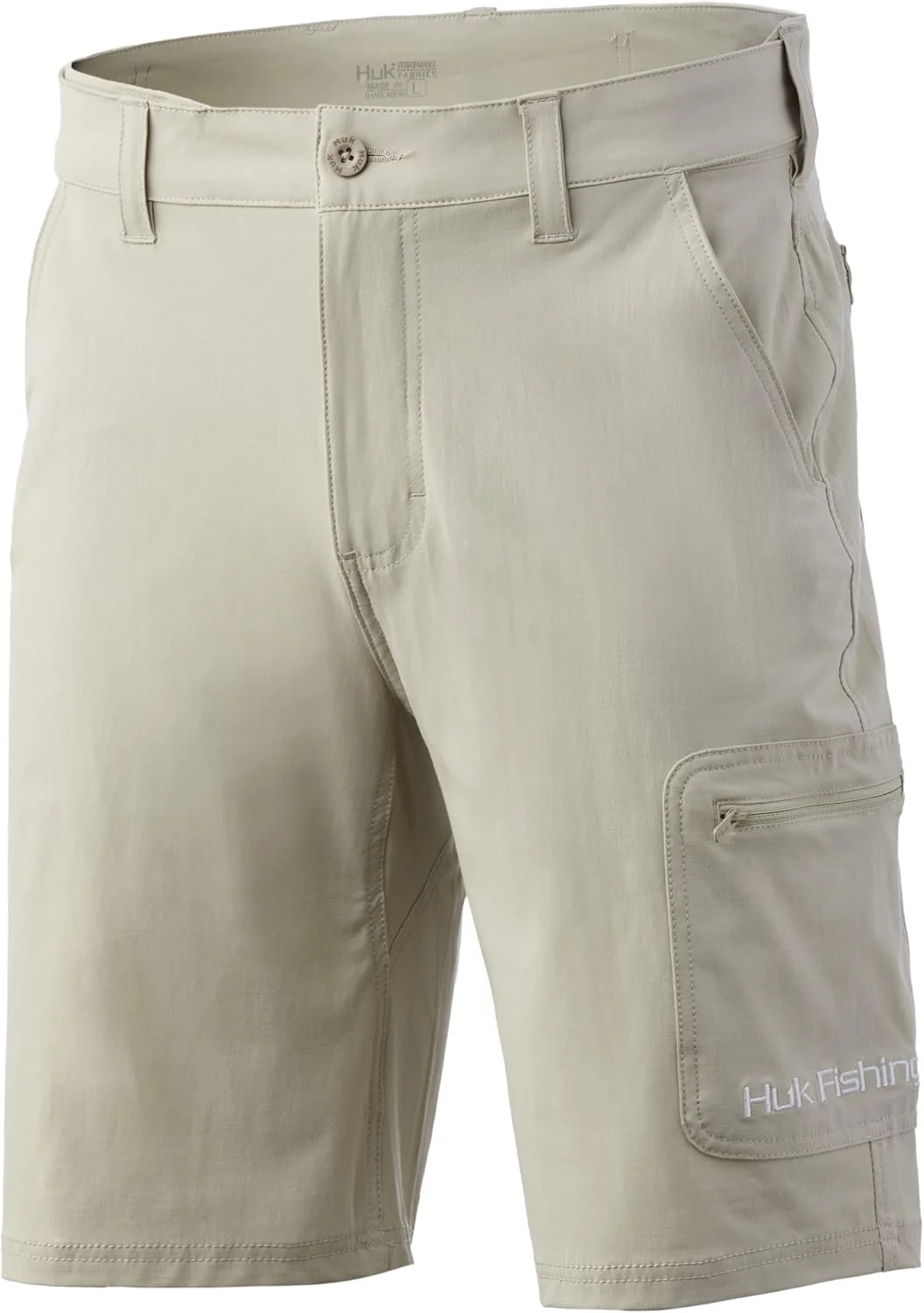 شلوارک مردانه HUK مدل Next Level با قد ۱۰.۵ اینچ | شلوارک ماهیگیری با عملکرد خشک‌شوندگی سریع و محافظت در برابر آفتاب UPF 30+ (بسته ۱ عددی)