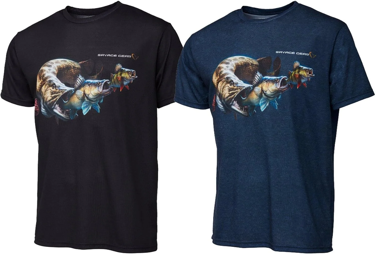 تی شرت یقه گرد طرح Savage Gear Cannibal