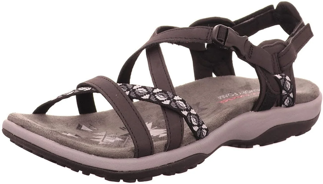 صندل زنانه اسکیچرز مدل رگی اسلیم - وکِی-40955 با بند پشتی