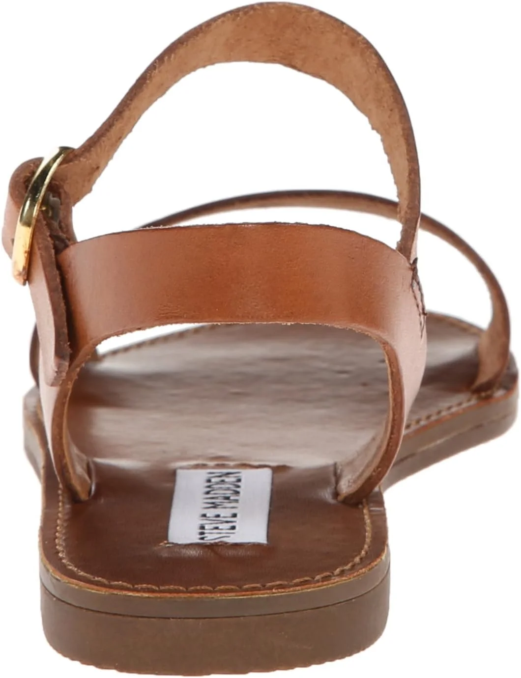 صندل تخت زنانه استیو مادن مدل Donddi، قهوه ای تیره/شتری، سایز 39-40 اروپا صندل تخت زنانه استیو مادن مدل Donddi، قهوه ای تیره/شتری، سایز 39-40 اروپا