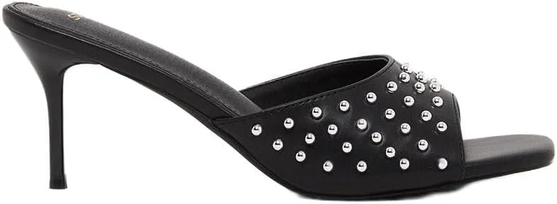 صندل های پاشنه بلند زنانه استایلی، مدل انگشتی و نگین دار