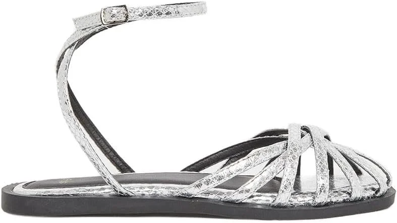 صندل تخت بنددار زنانه استایلی