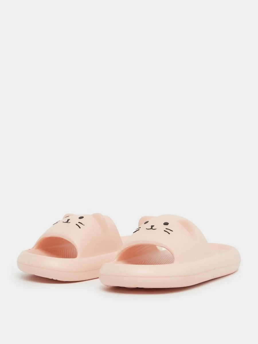 صندل روفرشی زنانه استایلی با طرح گربه