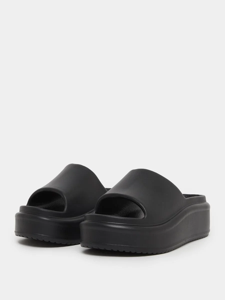 صندل روفرشی تخت زنانه استایلی با نوک انگشت باز