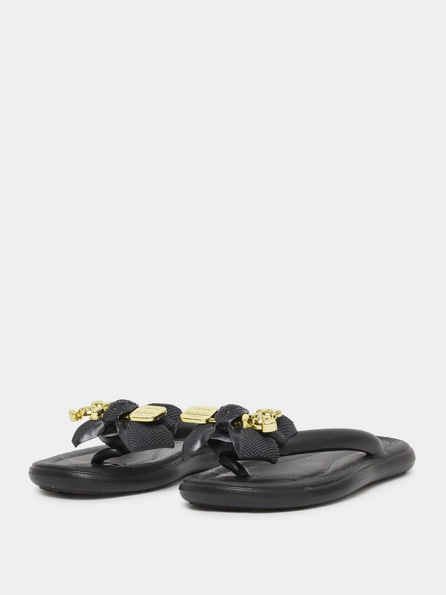 صندل انگشتی زنانه استایلی با تزیین پاپیون