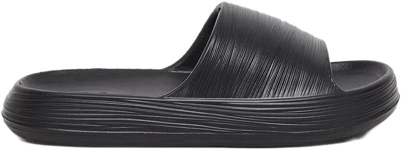 صندل زنانه استایلی، مشکی ساده