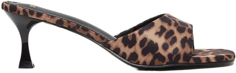 صندل پاشنه بلند زنانه با طرح حیوانات