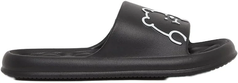 صندل روفرشی زنانه استایلی با طرح خرس