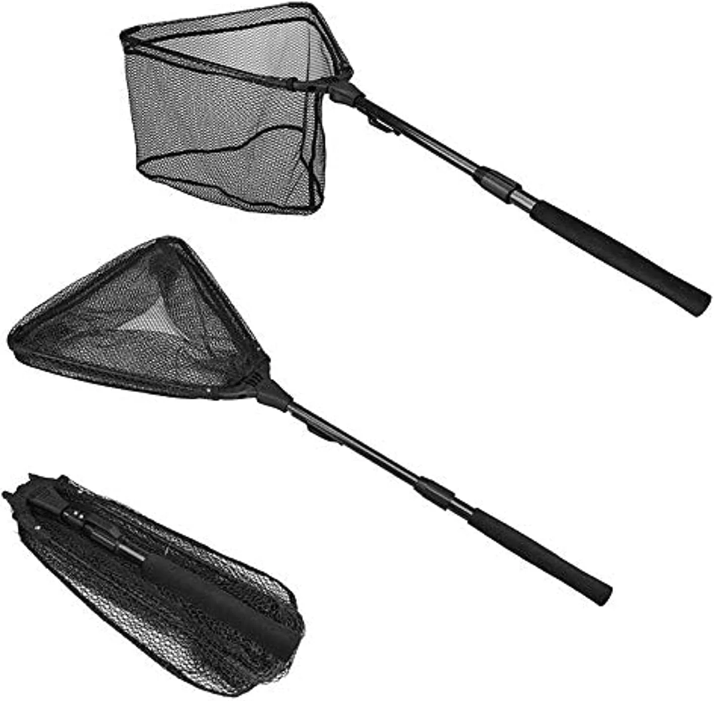 تور ماهیگیری تاشو و تلسکوپی