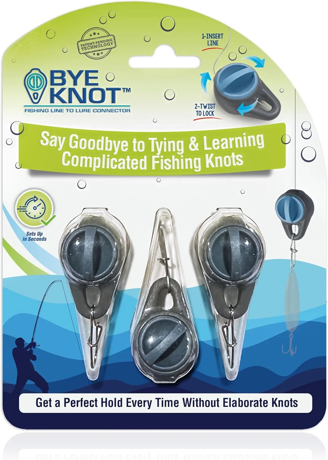 ابزار گره زدن نخ ماهیگیری | اتصال دهنده نخ ماهیگیری به طعمه | محافظت در برابر قلاب ماهیگیری | گره های ماهیگیری را به راحتی ببندید | ابزارهای جالب برای ماهیگیران | لوازم جانبی طعمه ماهیگیری برای ماهیگیران مبتدی