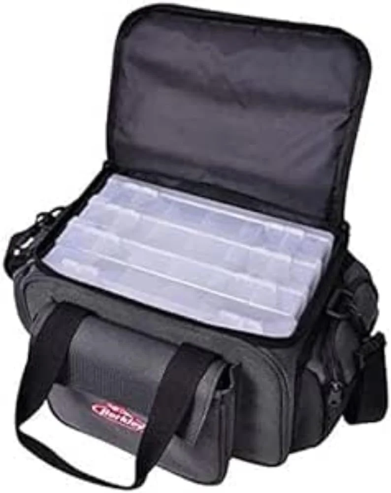 کیف لوازم ماهیگیری برکلی رنجر - کیف های ماهیگیری با جعبه های لوازم و جداکننده - زیپ های مقاوم در برابر خوردگی
