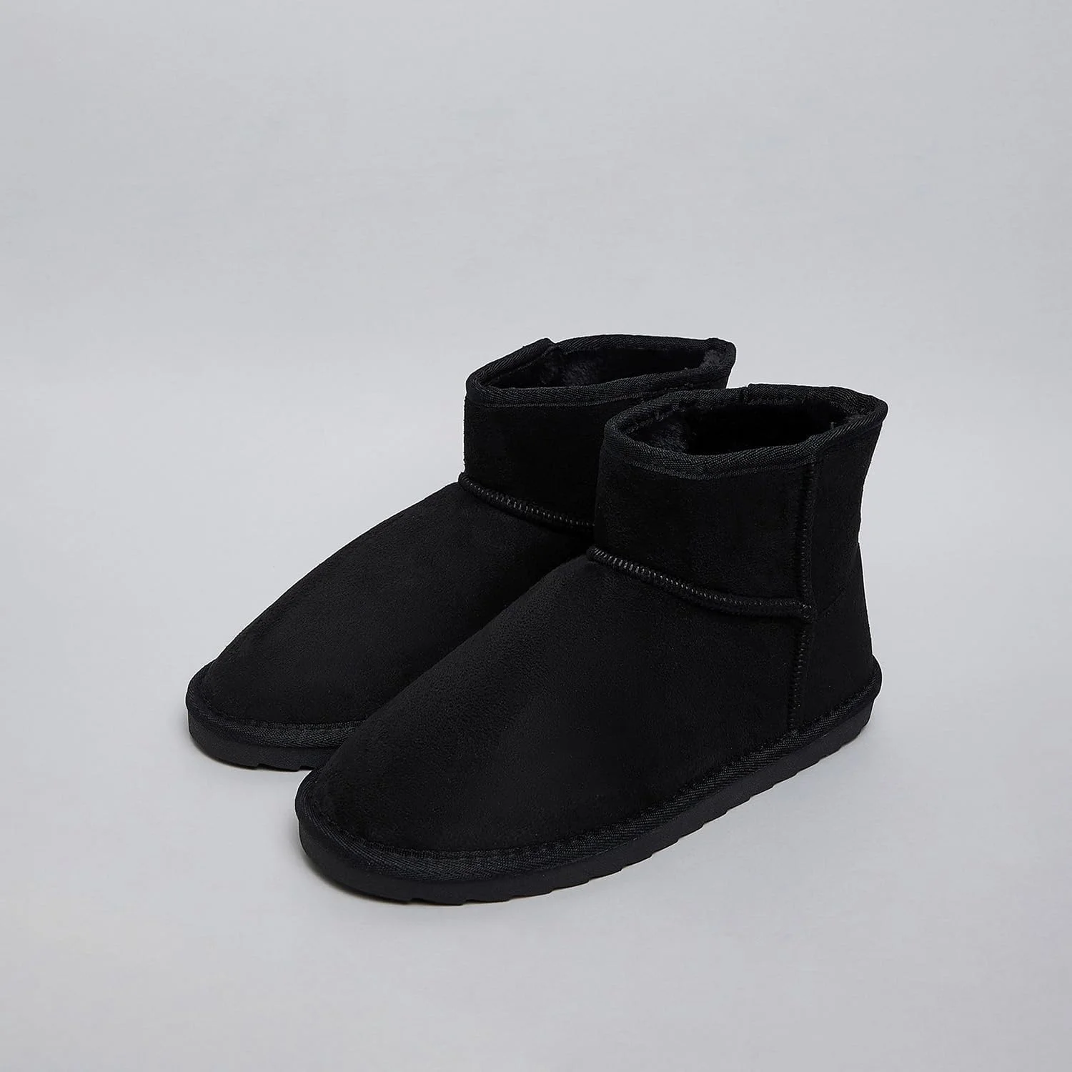 بوت های نیم بوت زنانه بافت دار مدل 525-0143FL003