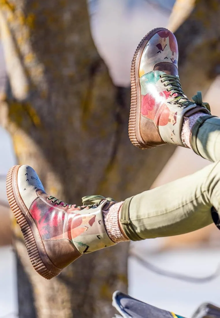 نیم بوت زنانه Dogo Future طرح فشن