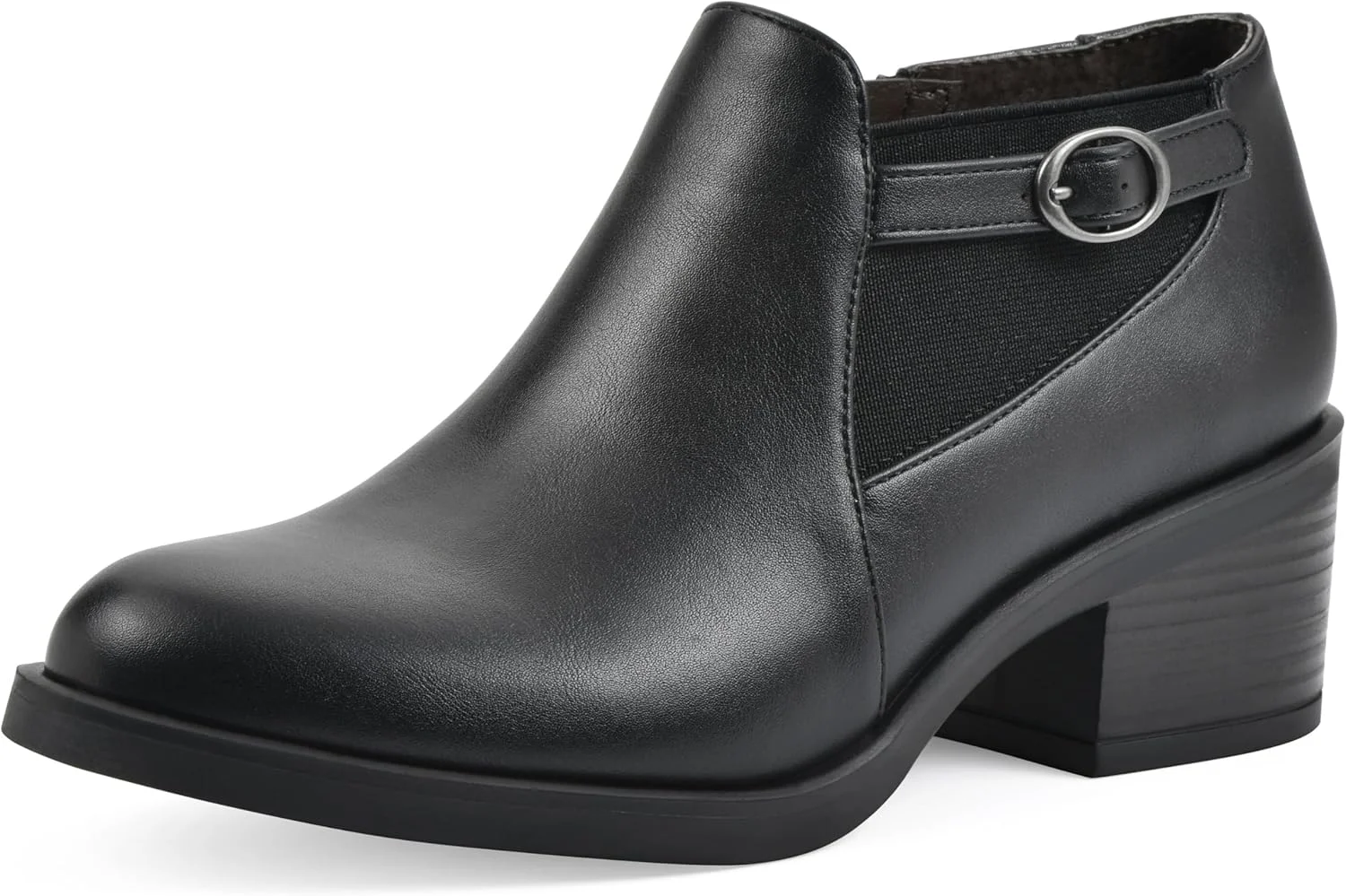 نیم بوت پاشنه دار وسترن زنانه وایت مانتین مدل Cuisine