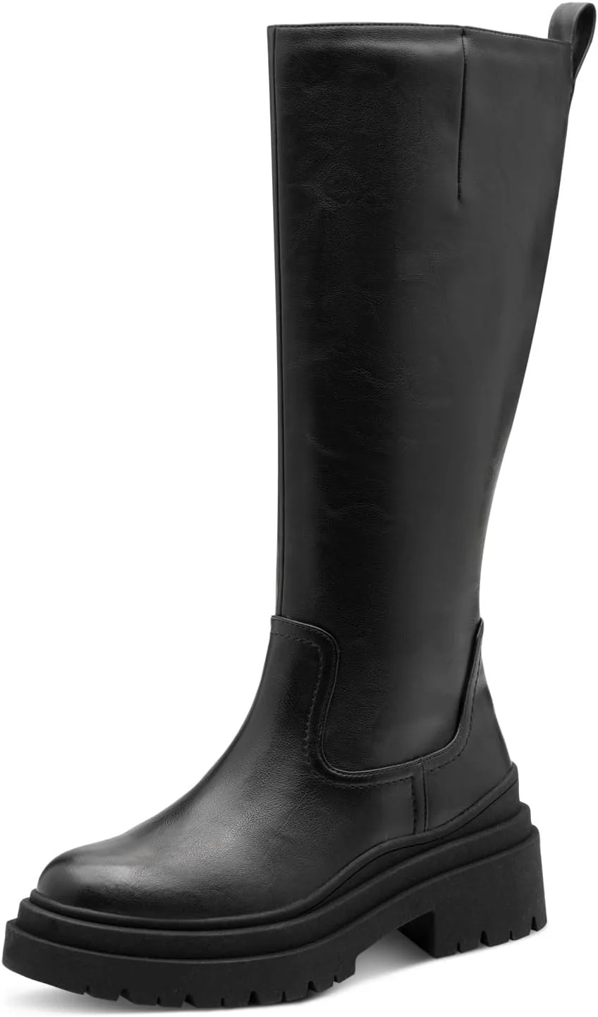 بوت ساق بلند زنانه تاماریس مدل 1-25626-45